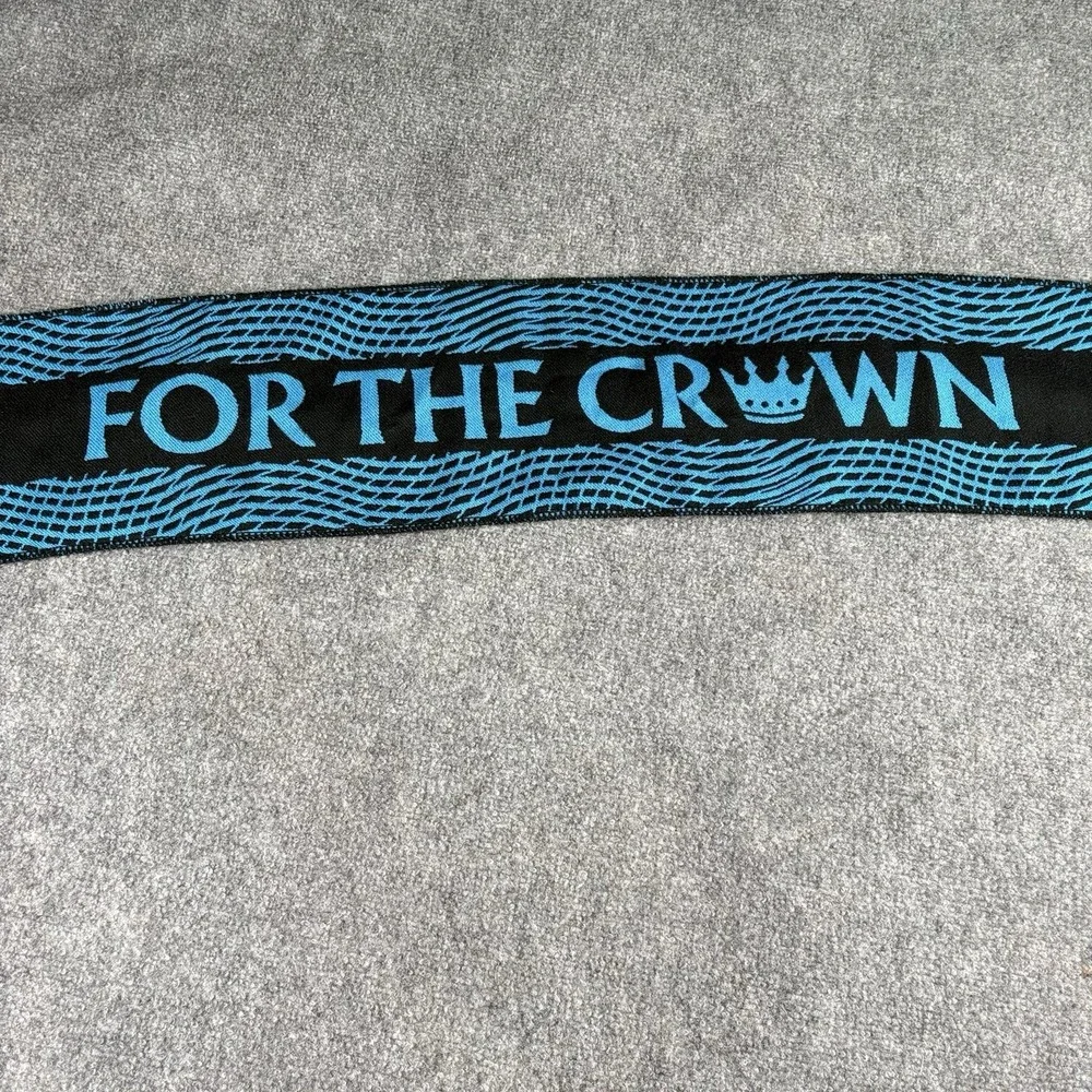 Charlotte FC Inaugural Season Ticket Member Scarf‎ Blue Black MLS Soccer Fan